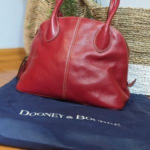 Dooney & Bourke Red Dome Satchel